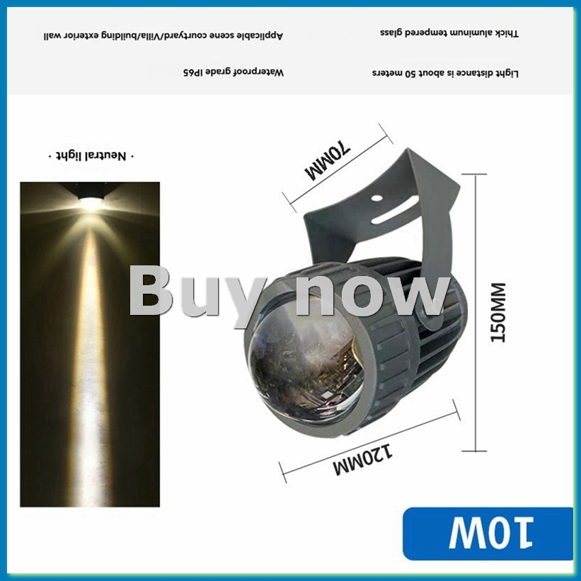 Smart Garden Lamp - Outdoor LED Garden Wall Spotlights 10W