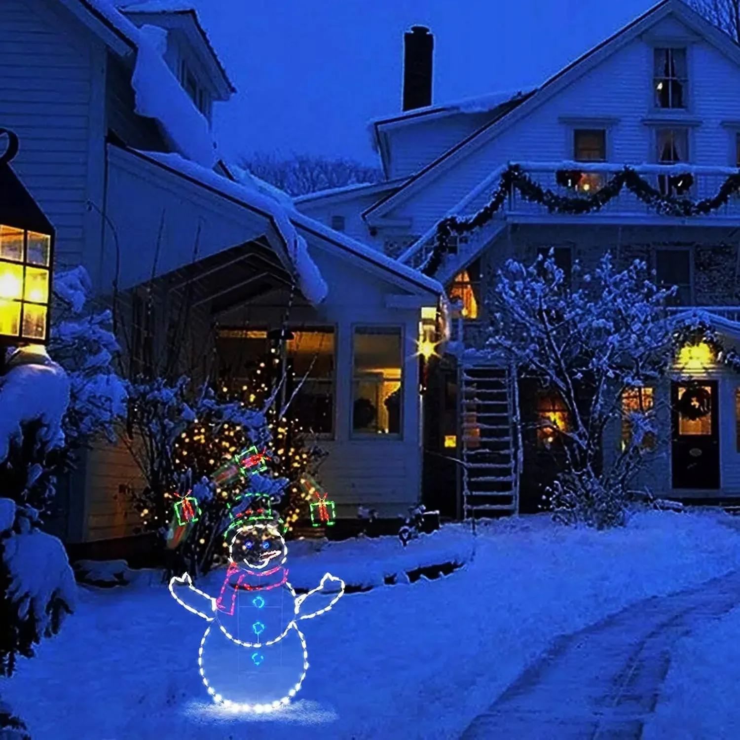 Animated Snowball Light LED Gl - Smart Garden Lamp ulasan dan harga