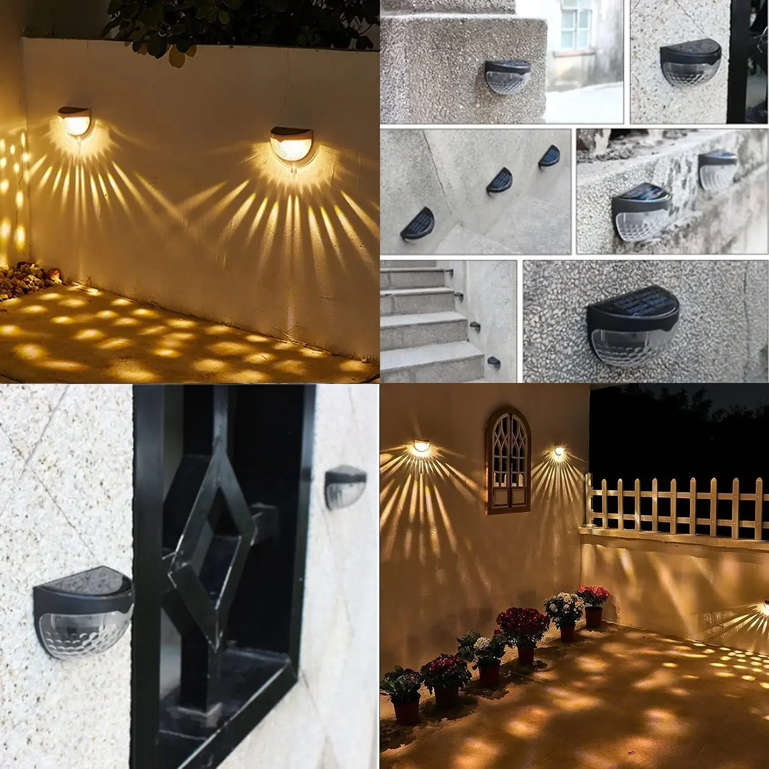 LED Solar Light Outdoor Wall L - Smart Garden Lamp ulasan dan harga