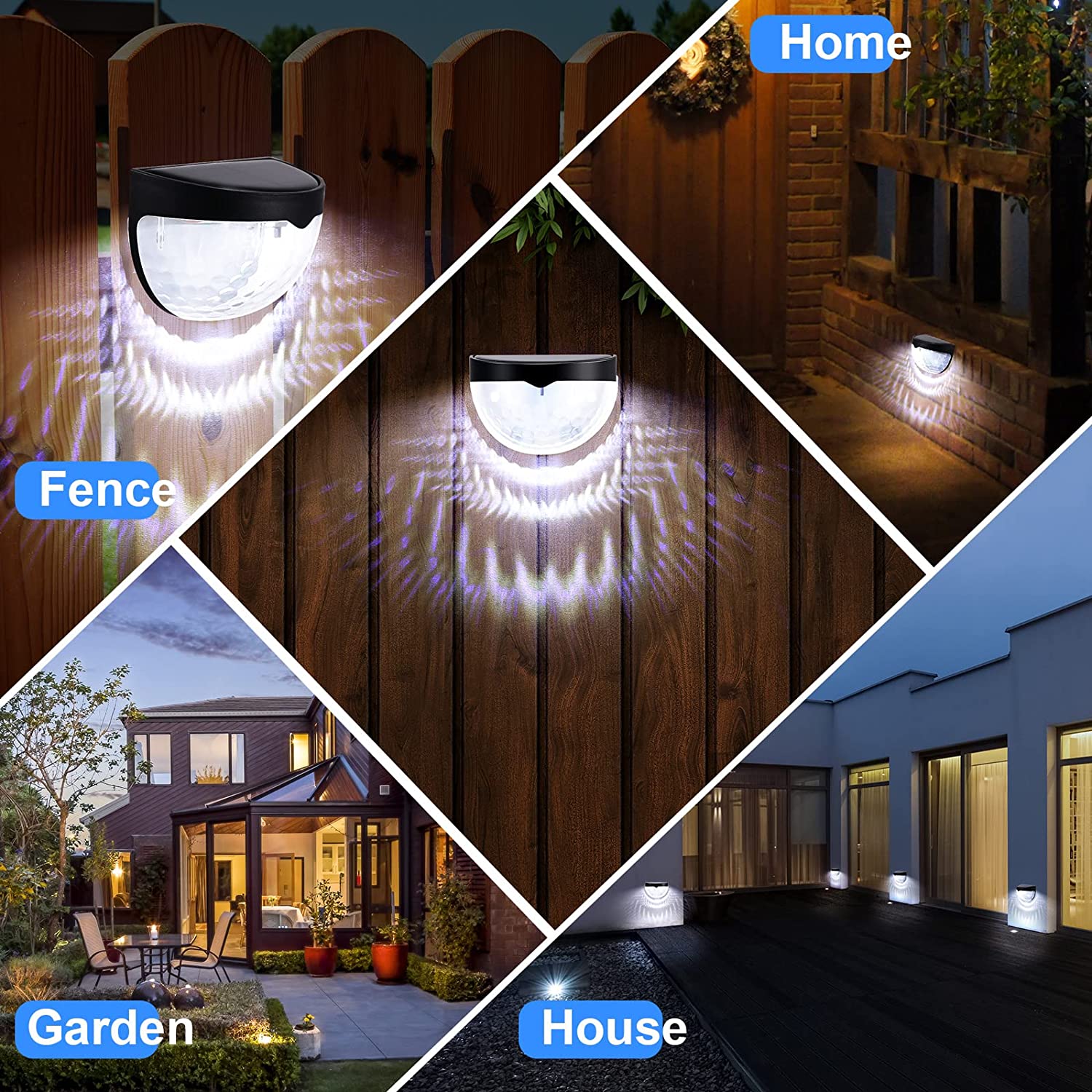 LED Solar Light Outdoor Wall L - Smart Garden Lamp ulasan dan harga