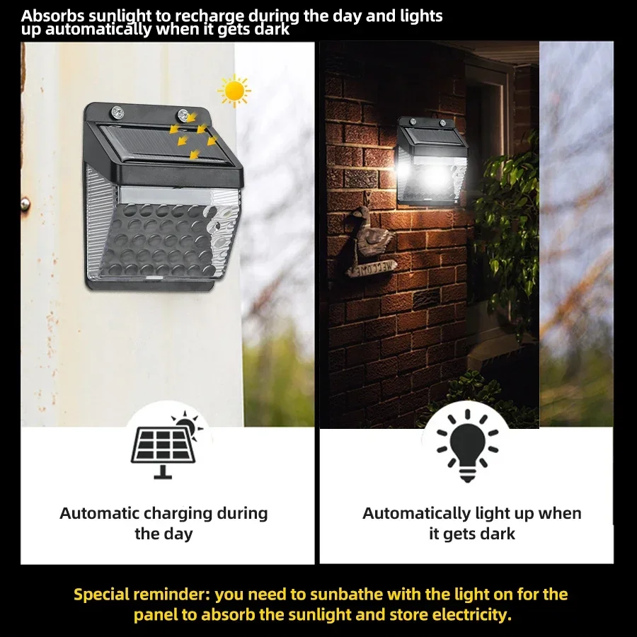 LED Solar Light PIR Motion Sen - Smart Garden Lamp ulasan dan harga