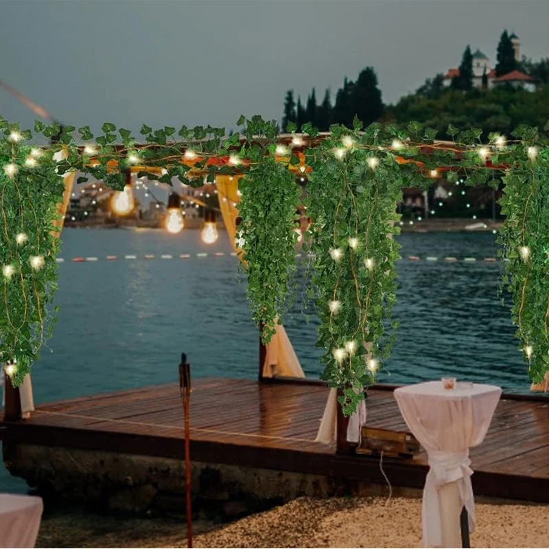 Green Ivy 210cm LED Light Stri - Smart Garden Lamp ulasan dan harga