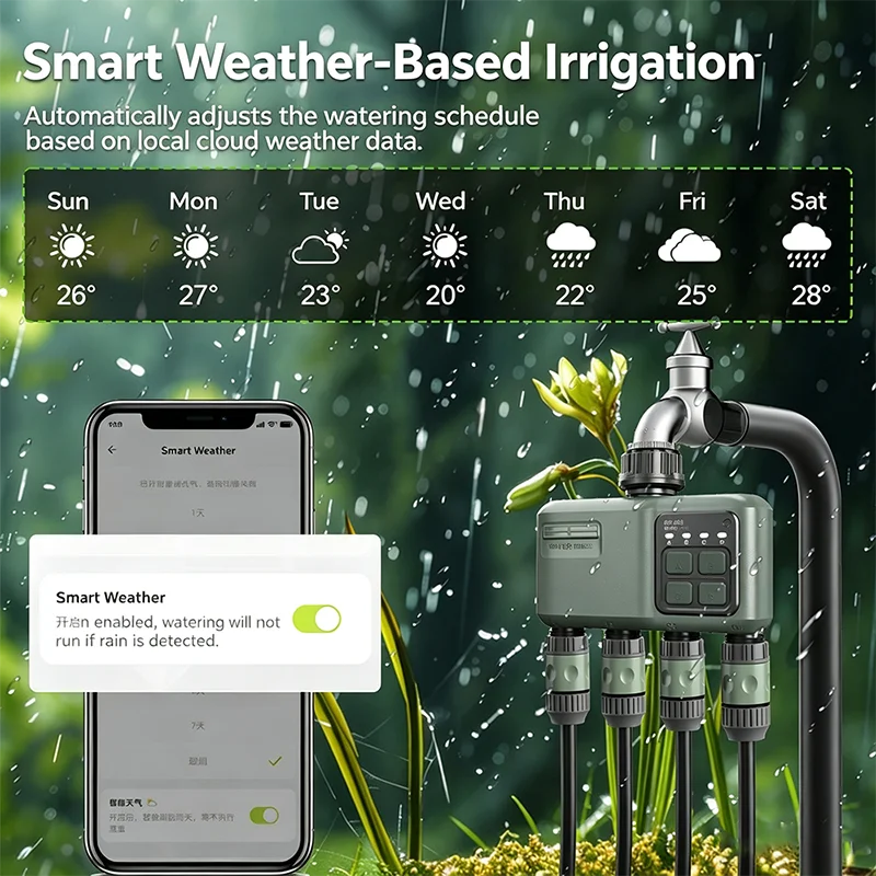 Plant Self Watering System WiF - Smart Garden Auk ulasan dan harga