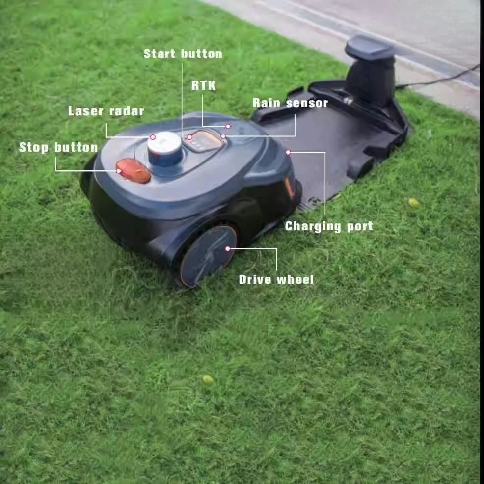 Smart Wireless Robot Lawn Mowe - Smart Garden Weed ulasan dan harga