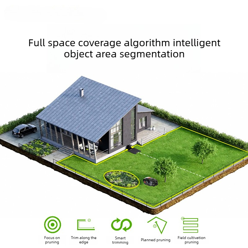 Intelligent Automatic Lawn Mow - Smart Garden Weed ulasan dan harga