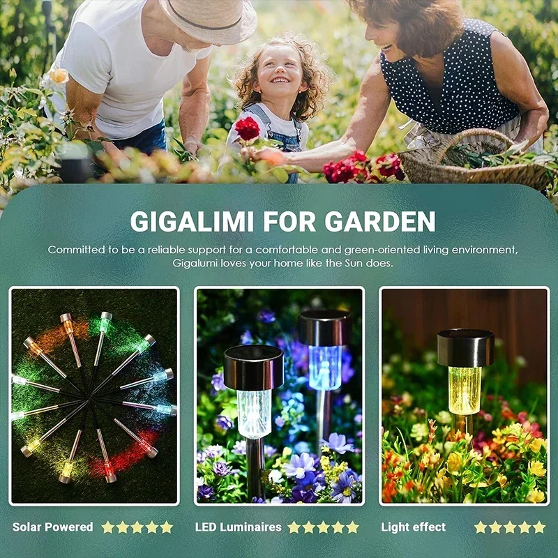 Solar Outdoor Lights Garden La - Smart Garden Lamp ulasan dan harga