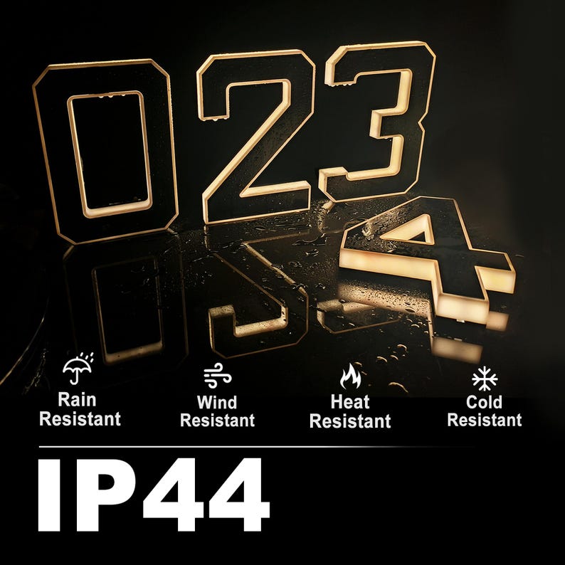 Solar LED House Number Sign Wa - Smart Garden Lamp ulasan dan harga