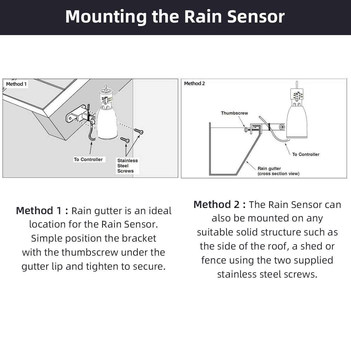 Mini Rain Sensor Automatically - Smart Garden Auk ulasan dan harga