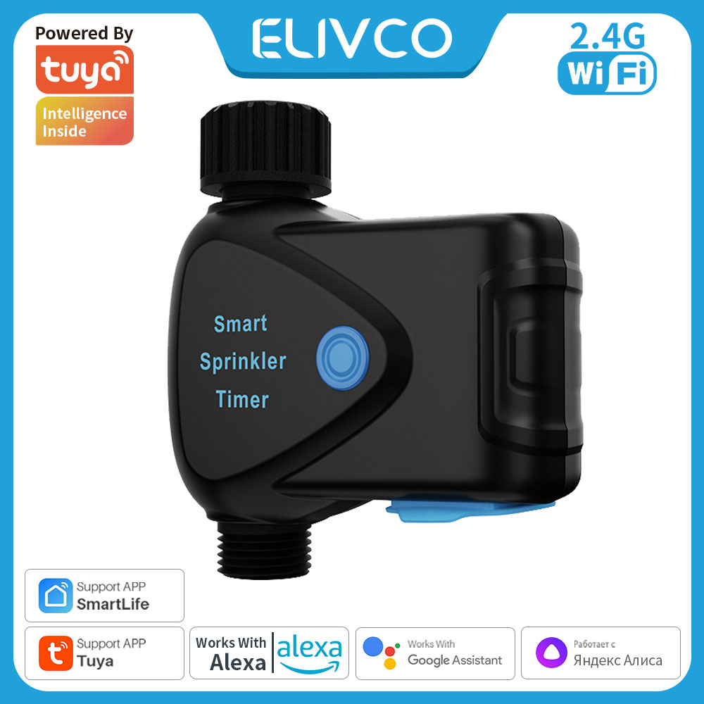 Tuya WiFi Smart Water Device w - Smart Garden Watering ulasan dan harga