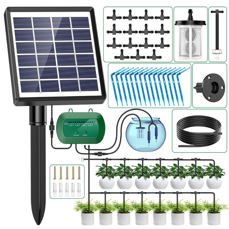 Solar Intelligent Irrigation K - Smart Garden Watering ulasan dan harga
