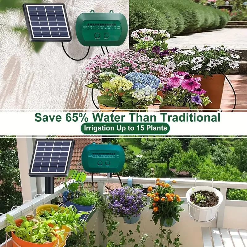 Solar Intelligent Irrigation K - Smart Garden Watering ulasan dan harga