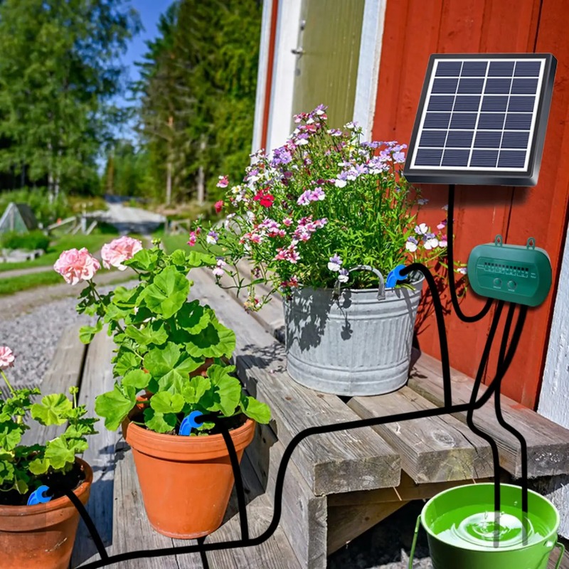 Solar Intelligent Irrigation K - Smart Garden Watering ulasan dan harga