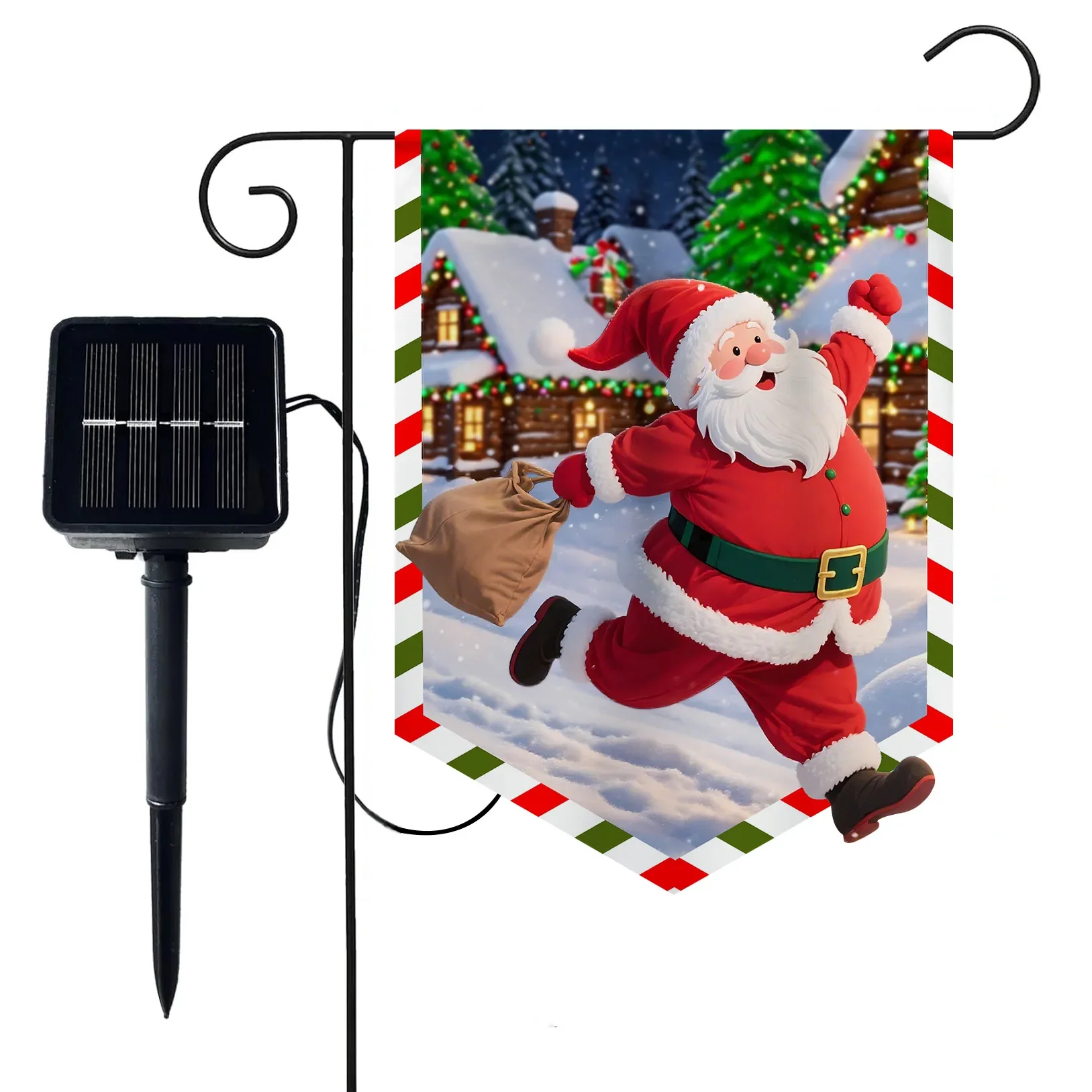 Solar powered LED luminous han - Smart Garden Lamp ulasan dan harga