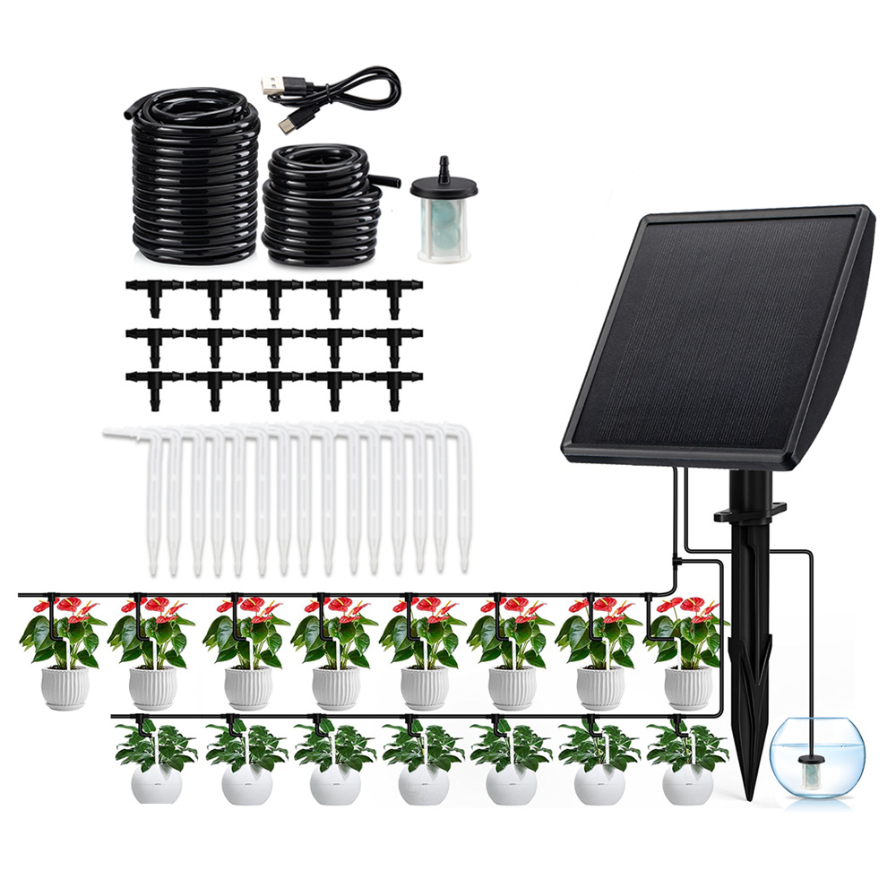 Solar Automatic Drip Irrigatio - Smart Garden Watering ulasan dan harga